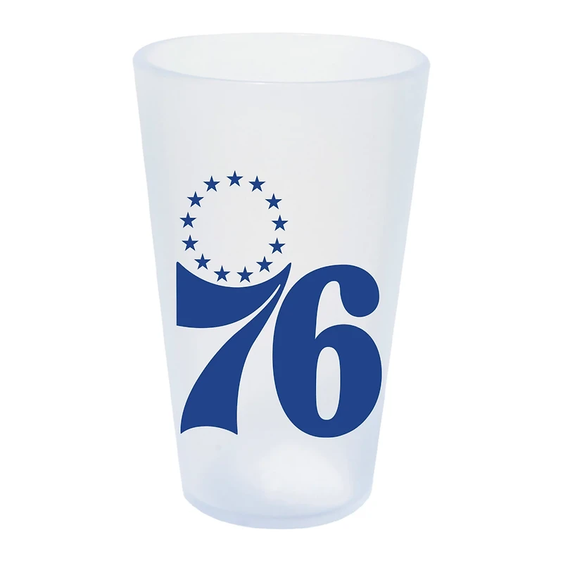 WinCraft Philadelphia 76ers 16oz Icicle Pint Glass