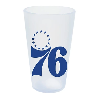WinCraft Philadelphia 76ers 16oz Icicle Pint Glass