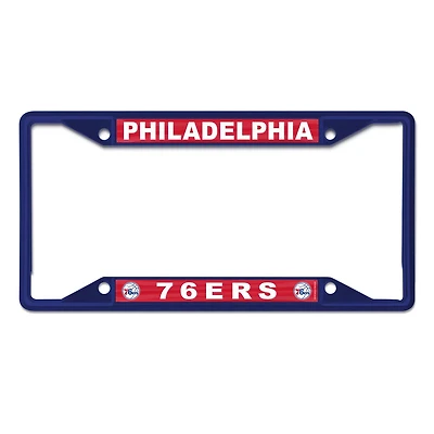 WinCraft Philadelphia 76ers Colored License Plate Frame