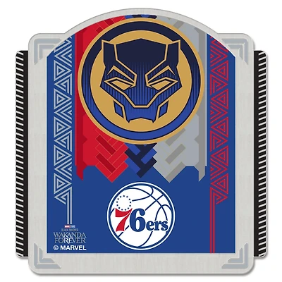WinCraft Philadelphia 76ers Panther 2 Jewelry Card Collector Pin