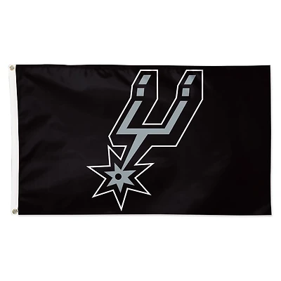 WinCraft San Antonio Spurs 3' x 5' Primary Logo Single-Sided Flag