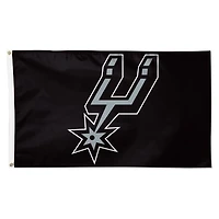 WinCraft San Antonio Spurs 3' x 5' Primary Logo Single-Sided Flag