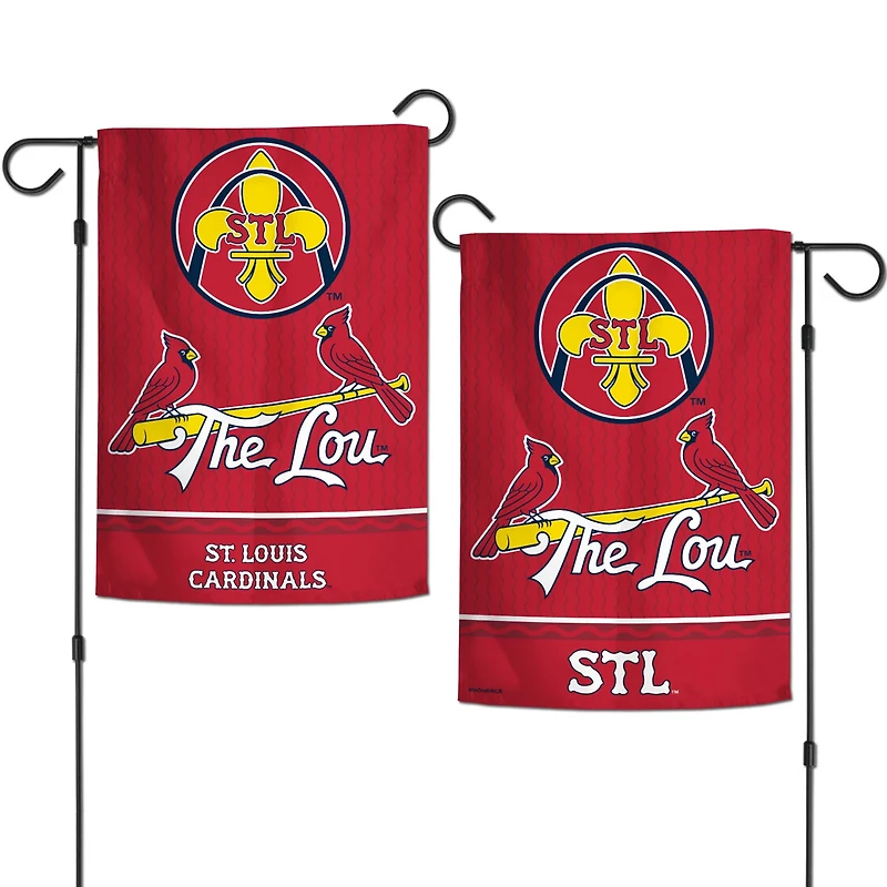WinCraft St Louis Cardinals 2024 City Connect 12" x 18" Two-Sided Garden Flag
