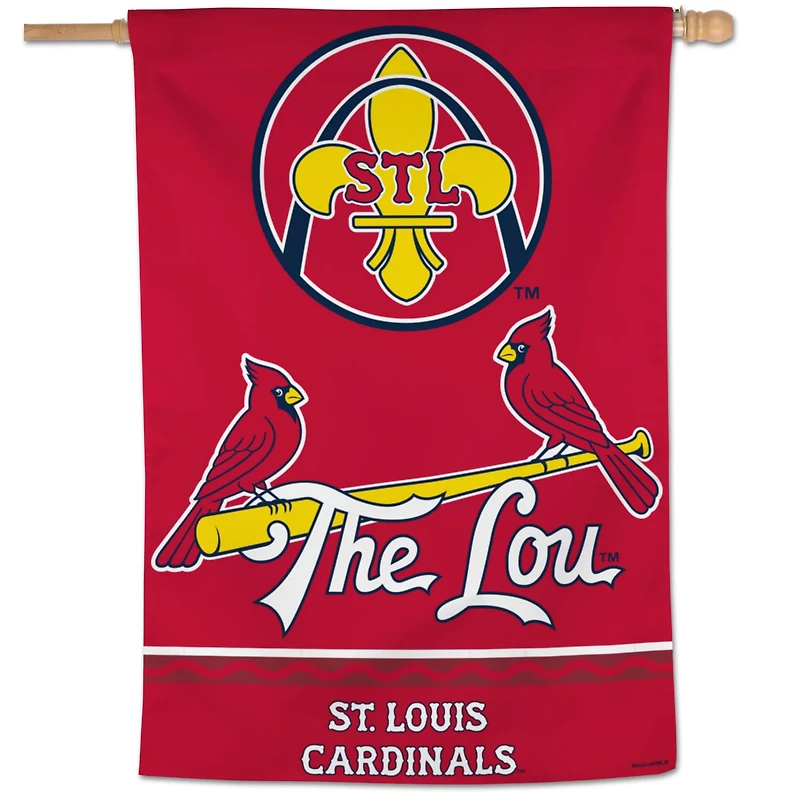 WinCraft St Louis Cardinals 2024 City Connect One-Sided 28'' x 40'' Vertical Banner
