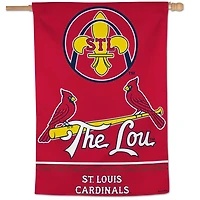 WinCraft St Louis Cardinals 2024 City Connect One-Sided 28'' x 40'' Vertical Banner