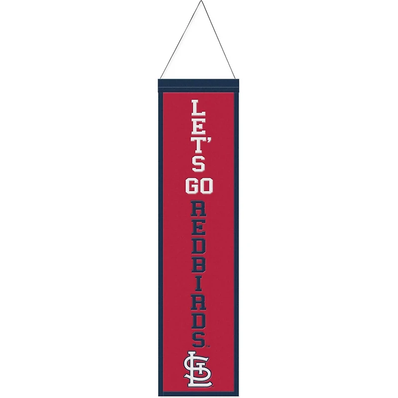 WinCraft St Louis Cardinals 8" x 32" Slogan Banner