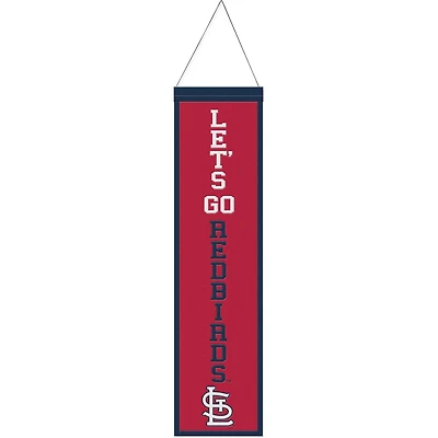 WinCraft St Louis Cardinals 8" x 32" Slogan Banner
