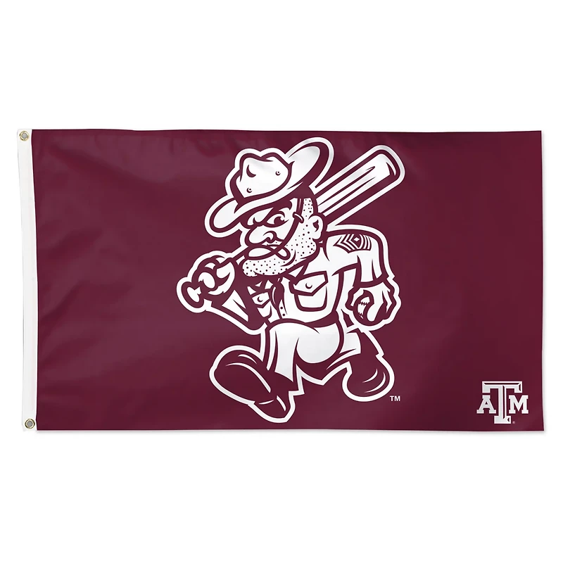 WinCraft Texas AM Aggies Ol' Sarge Baseball 3' x 5' One-Sided Deluxe Flag