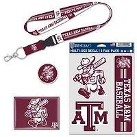 WinCraft Texas AM Aggies Ol' Sarge Baseball Fan Pack