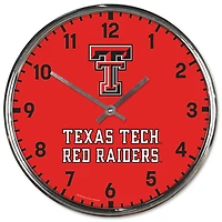 WinCraft Texas Tech Raiders Chrome Wall Clock
