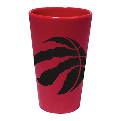 WinCraft Toronto Raptors 16oz Team Color Silicone Pint Glass