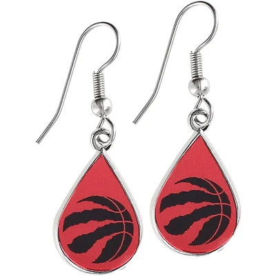 WinCraft Toronto Raptors Teardrop Dangle Earrings