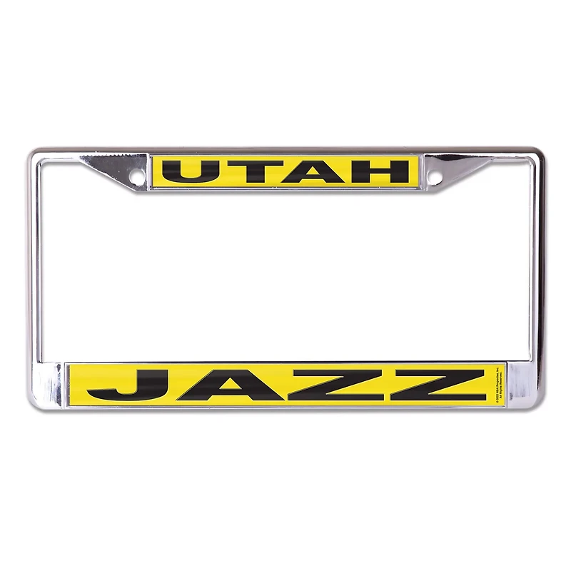 WinCraft Utah Jazz Primary Logo MVP Metal License Plate Frame