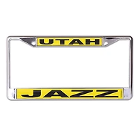 WinCraft Utah Jazz Primary Logo MVP Metal License Plate Frame