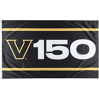 WinCraft Vanderbilt Commodores 3' x 5' Single-Sided Deluxe 150th Anniversary Flag