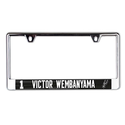 WinCraft Victor Wembanyama San Antonio Spurs Acrylic License Plate Frame
