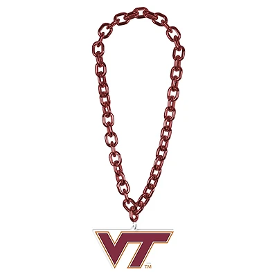 WinCraft Virginia Tech Hokies Big Chain Logo Necklace