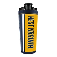 WinCraft West Virginia Mountaineers 26oz 4D Stainless Steel Ice Shaker Bottle