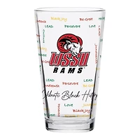 Winston-Salem State Rams 16oz Pint Glass