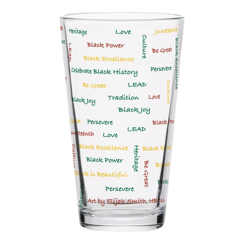 Winston-Salem State Rams 16oz Pint Glass