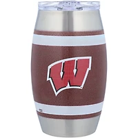 Wisconsin Badgers 15oz Football Tumbler