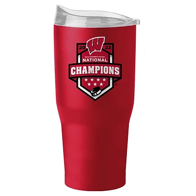 Wisconsin Badgers 2023 NCAA Women's Ice Hockey National Champions 30oz Tumbler
