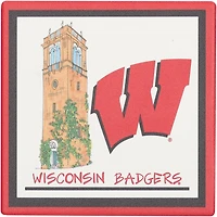 Wisconsin Badgers Four-Pack Coaster Set