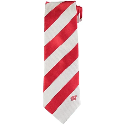 Wisconsin Badgers Regiment Woven Silk Tie