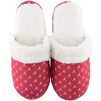 ZooZatz Alabama Tide Faux Fur Slippers