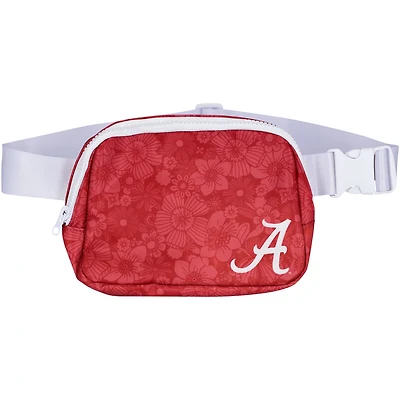 ZooZatz Alabama Tide Floral Print Fanny Pack