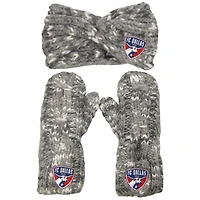 ZooZatz FC Dallas Marled Headband and Mittens Set