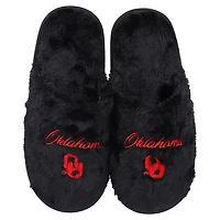 ZooZatz Oklahoma Sooners Team Faux Fur Slippers