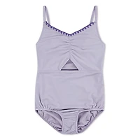 abercrombie kids Girls' Cinched Cutout 1-Piece Swimsuit