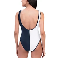 G-III 4Her by Carl Banks White Los Angeles Dodgers Last Stand One-Piece Swimsuit