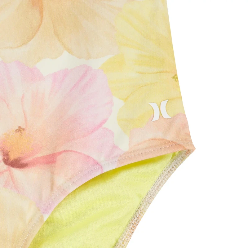 Hurley Girls' Carissa Moore Printed 1-Piece Swimsuit