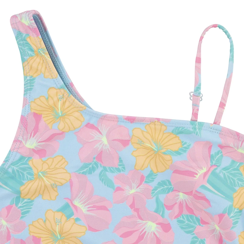 Hurley Girls' Cut Out One-Piece Swimsuit