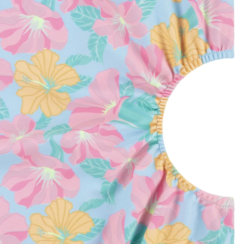 Hurley Girls' Cut Out One-Piece Swimsuit