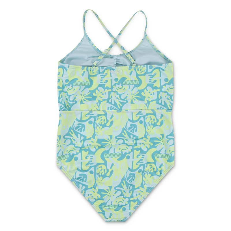 Hurley Girl's Cutout One Piece Swimsuit