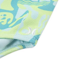 Hurley Girl's Cutout One Piece Swimsuit