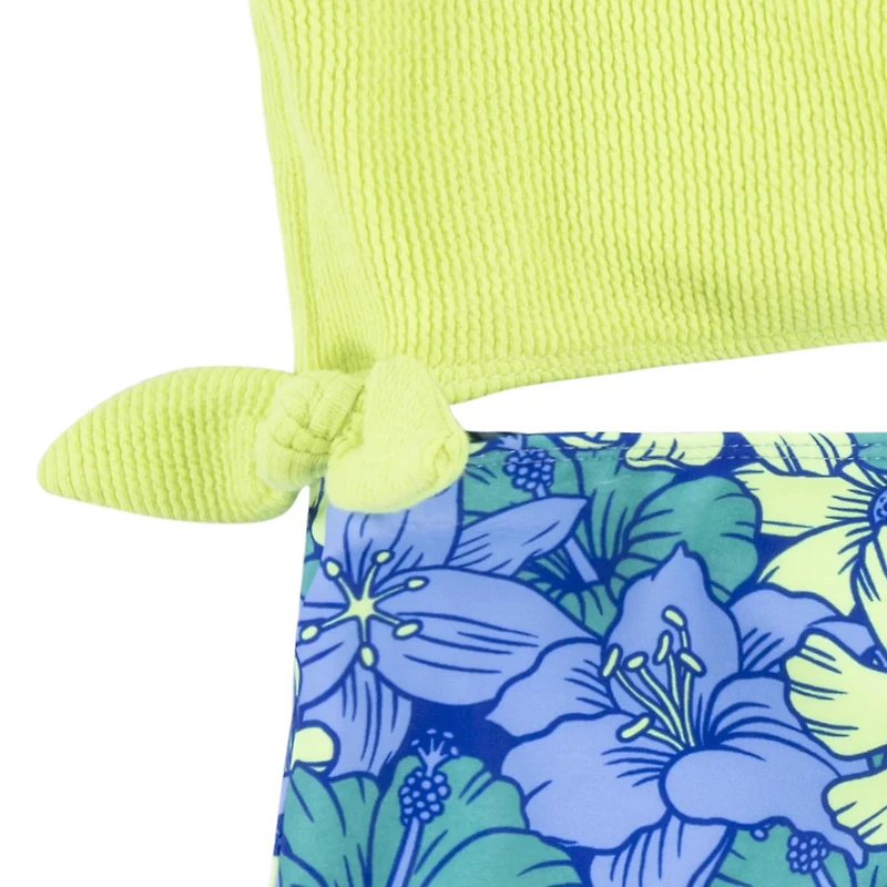 Hurley Girls' Floral Crossback Monokini