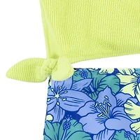 Hurley Girls' Floral Crossback Monokini