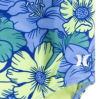 Hurley Girls' Floral Crossback Monokini