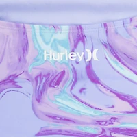 Hurley Girls' Tie Dye Swirl 1-Piece Swimsuit