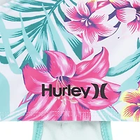 Hurley Girls' Tropical Tie Front Monokini