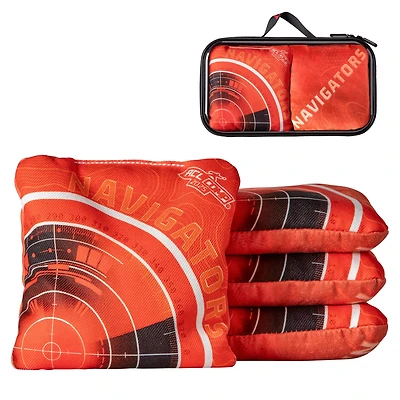 ACL Comp Orange Navigator Cornhole Bags - Set of 4 Bags