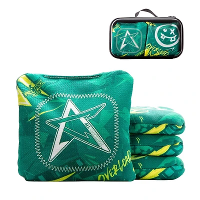 ACL Pro Green Overload Cornhole Bags - Set of 4 Bags