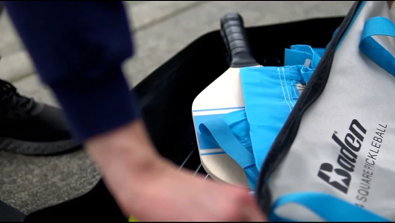 Baden 4-Square Pickleball Set