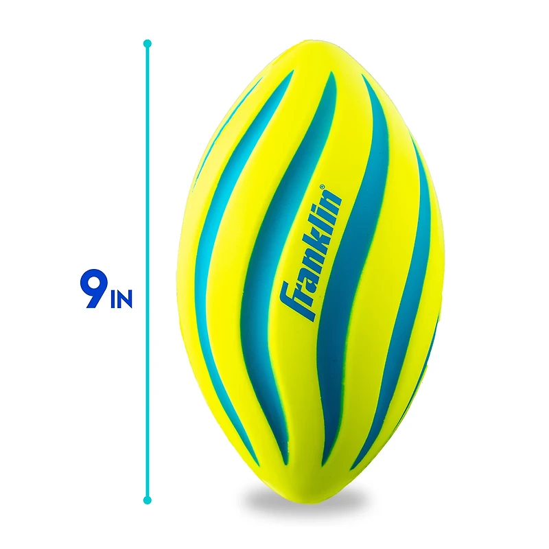Franklin Probrite Spiral 9 in Foam Football