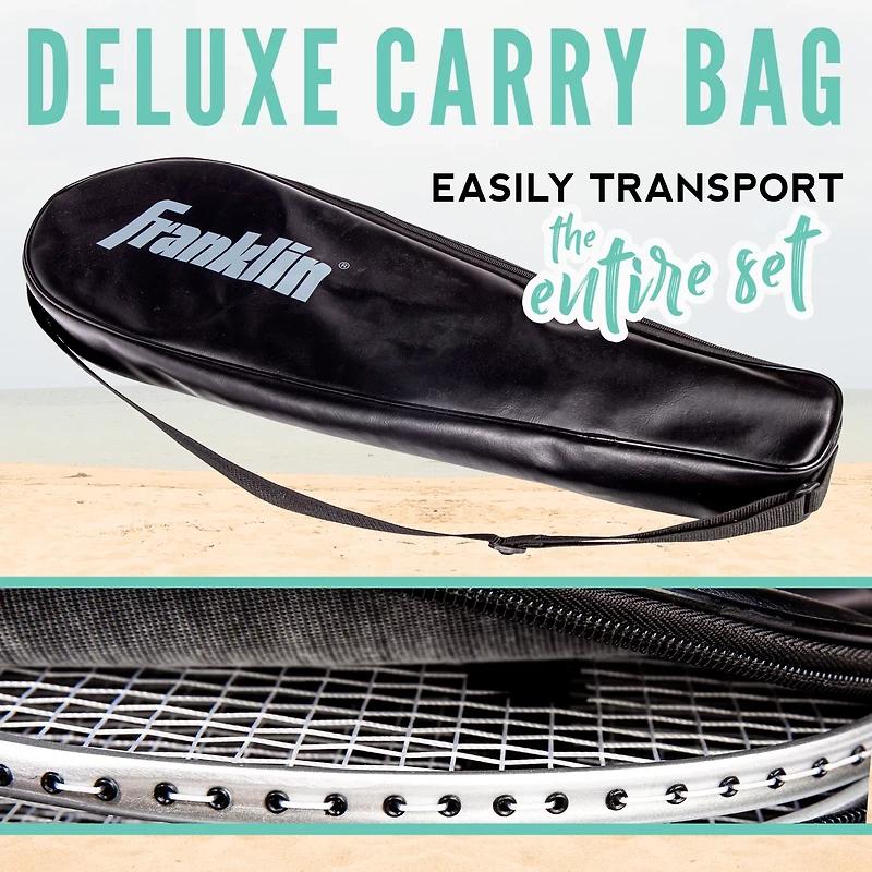 Franklin Sports Badminton Racket and Shuttlecock Set