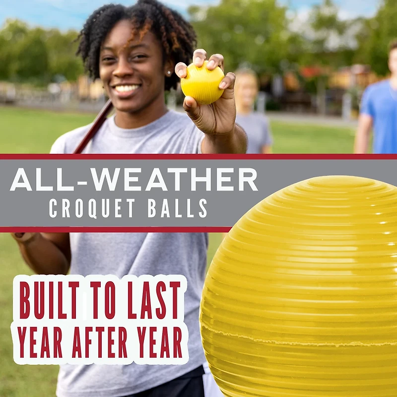 Franklin Sports Expert Croquet Set